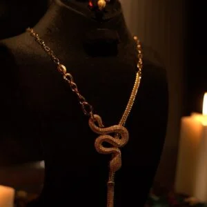 طقم 3 قطع كوليه وخاتم واسوره