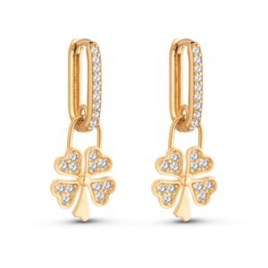 حلق قلب مزدوج كينج جولد سبيكة