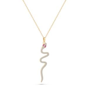 سلسة ثعبان ذهب من كينج جولد - مجوهرات سبيكة